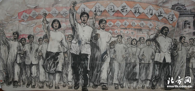 画说天津600年·《12.9学生运动》--北方网-天