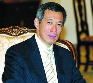 新加坡總理李顯龍今日起訪問我國(圖)