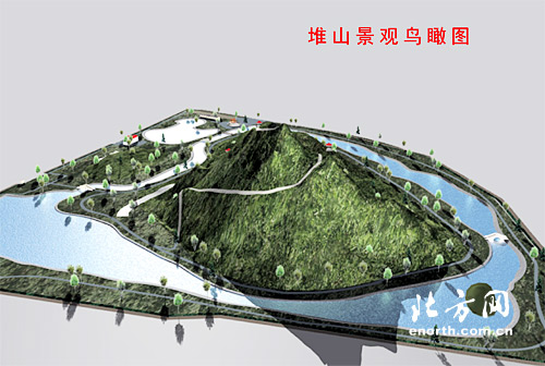 堆山公园打造天津西南城区绿肺-园林,植树节
