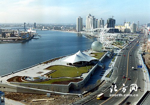 上半年天津GDP增长14.4% 滨海新区龙头作用