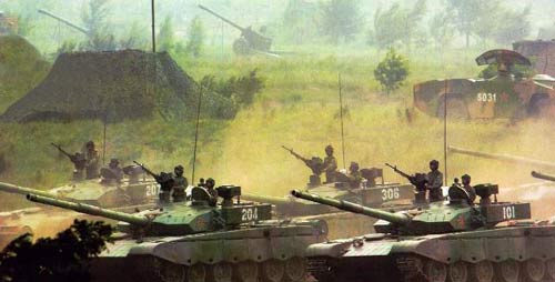 解放軍新坦克世界前三 國內橋樑道路難以承重