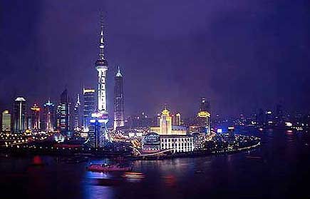 組圖：各大城市標誌性建築--上海東方明珠塔