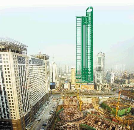 瀋陽將建300米東北最高樓吸引跨國公司落戶