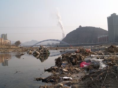 河北河流污染調查:白洋澱寄希望於污水截流設施