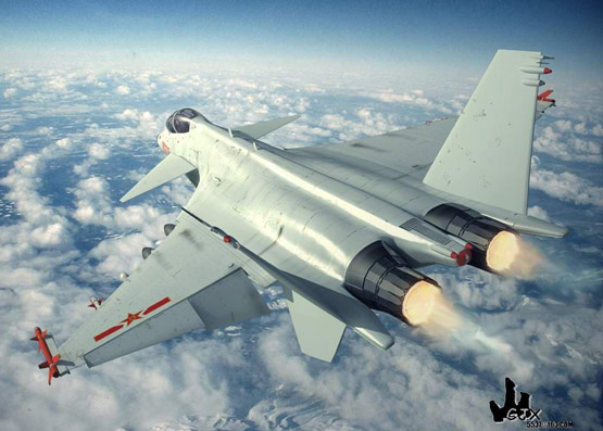 美國專家稱中國第四代戰機殲14明年試飛(組圖)