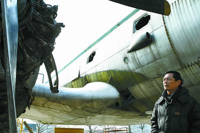 毛澤東專機鄭州拆解兩天後運往中國民航博物館