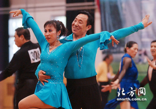 天津市第五届体育舞蹈大赛:全民健身 奥运同行