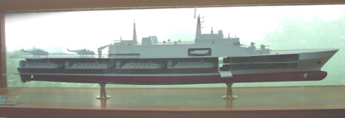 071船塢登陸艦的模型