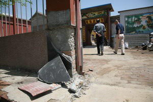 河北滄州化工企業爆炸附近多戶村民房屋成危房