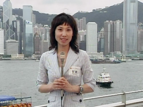 见证香港回归十周年 直播庆典饕餮观众-香港