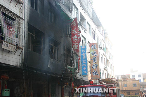 福建莆田一製鞋作坊發生火災致34人死亡21人受傷