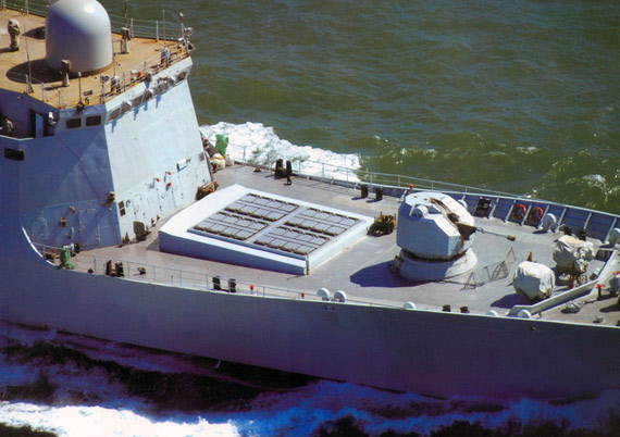 圖文：054A級護衛艦上的垂直髮射系統
