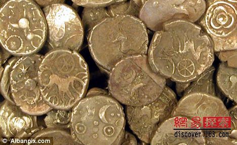 英国发现博阿迪西亚女王制造的金币(图)-金币