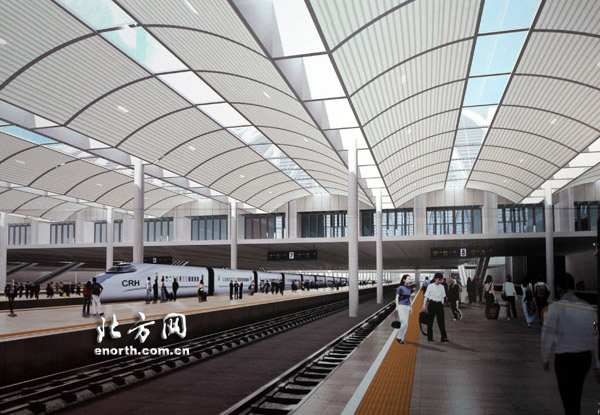 百年天津西站将变身现代化大型综合交通枢纽-