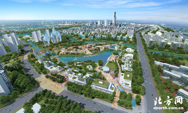 中新天津生态城开发建设:一年迈出一大步