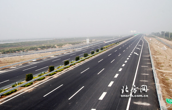 荣乌高速天津段完工 9月28日正式通车-高速
