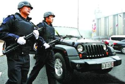 北京朝阳区巡逻警车配备jeep牧马人(图)-jeep