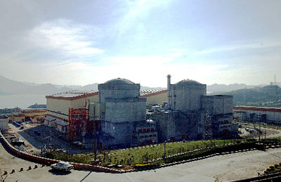 中国大陆第一座大型商业核电站--大亚湾核电站