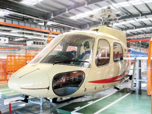 记者探营直升机天津基地 首架国产AC301将交
