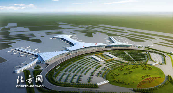 天津滨海国际机场二期扩建工程开工(组图)-机场