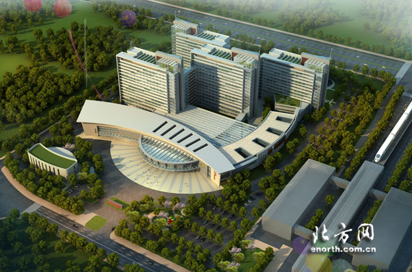 天津第二儿童医院打桩施工选址北辰-儿童,医院