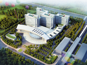 天津第二儿童医院打桩 床位1200张 专设感染楼