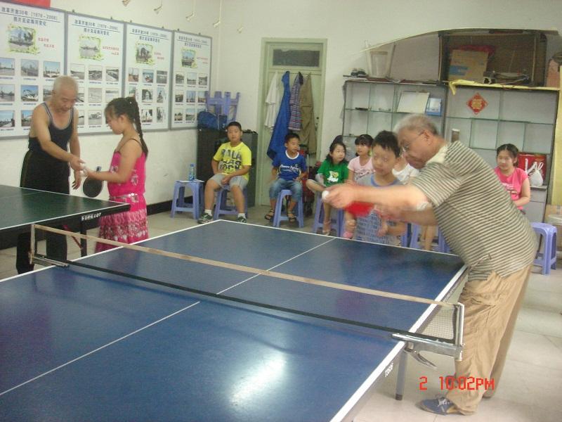 [河东区]汇贤里社区乒乓球初学体验活动-乒乓,