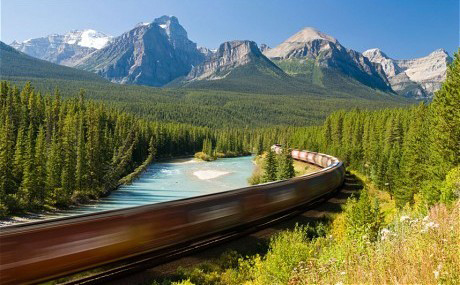 火车上的旅行 加拿大体验超乎想象的美景(组图