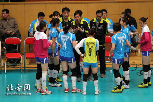 津女排四連勝勢頭勁 王寶泉：盼年輕隊員挑大樑