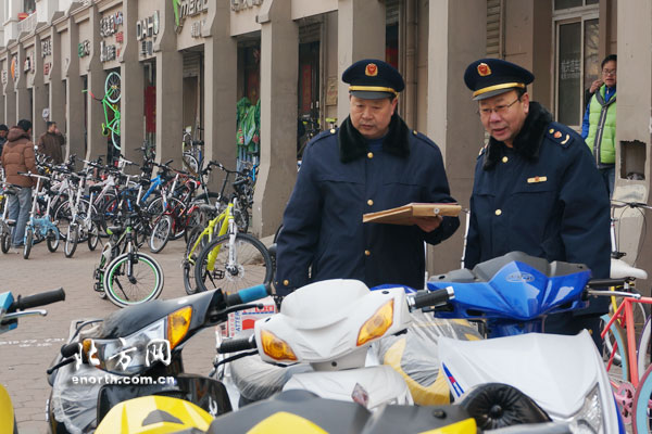 天津工商開展集中整治 叫停違法銷售機動三輪車