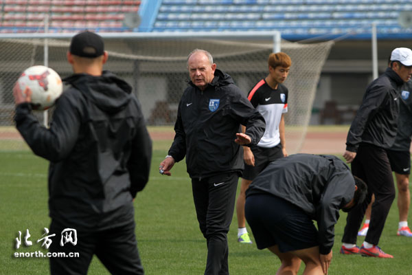 松江輕鬆投入迎接賽季首戰 戰卓爾津師全力爭勝