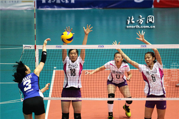 亞俱杯決賽鍛鍊新人 天津女排0比3日本女排失冠