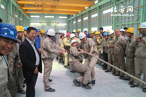 中建钢构天津厂开展庆五一、五四系列活动