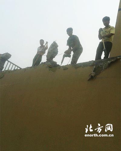 西青王穩莊鎮小學雨後坍塌？最終證實爲謠言