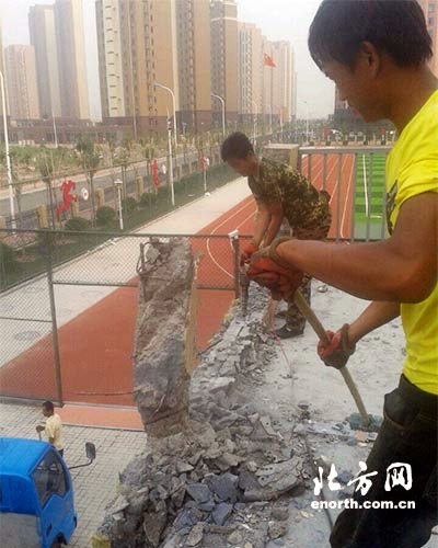 西青王穩莊鎮小學雨後坍塌？最終證實爲謠言