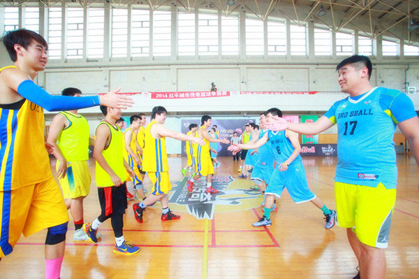 2014红牛城市传奇篮球赛 天津赛区半决赛结束