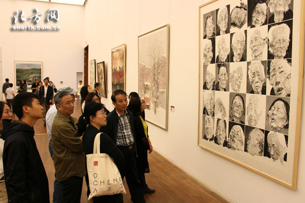 水墨丹青 第12屆全國美展中國畫展在美術館開幕