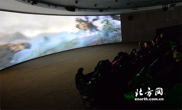 天津自然博物館4D電影院正式對外開放