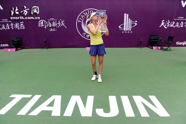天津網球公開賽落幕 女單冠軍：在天津非常開心