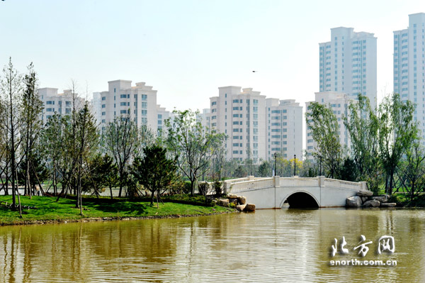 環渤海健康主題公園建成 天津再添城市氧吧