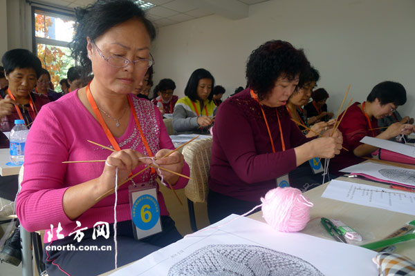 天津市巾幗家政手工編織職業技能競賽決賽落幕