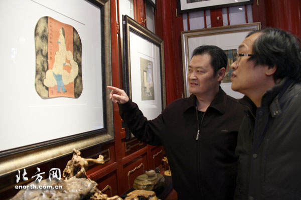 “中國夢•跨越 2015”白鵬、徐展作品聯展開幕