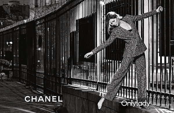 最贵超模吉赛尔·邦辰登Chanel春夏广告