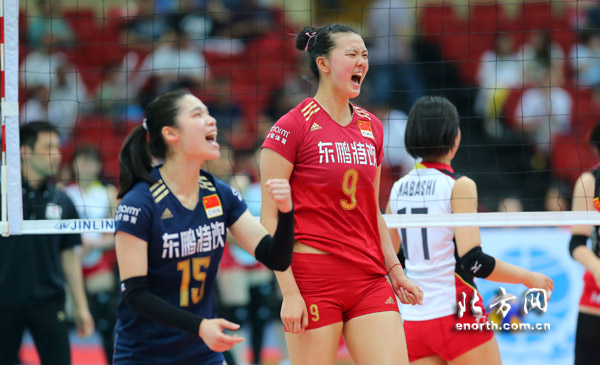 亚锦赛-中国女排3-0日本青年军拿下复赛开门红