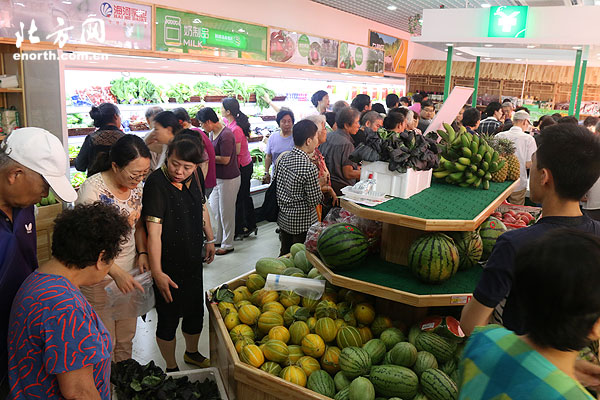 天津首家农鲜食品直销店开业年内再建50家