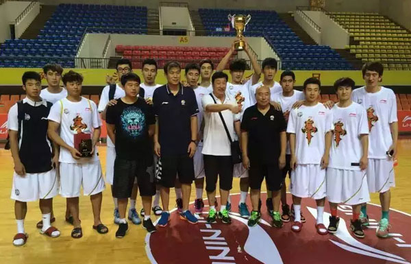 荣钢青年队勇夺全国篮球俱乐部青年锦标赛冠军