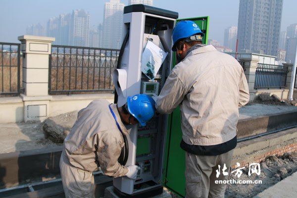 天津首批公交站内充电桩群建成 春节前正式送