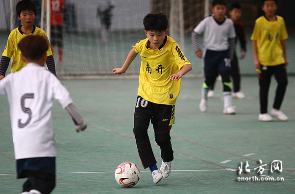 天津市首届青少年室内5人制足球锦标赛圆满落