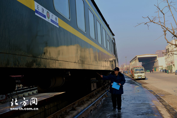 天津动车客车段应对京广线列车晚点保正点始发