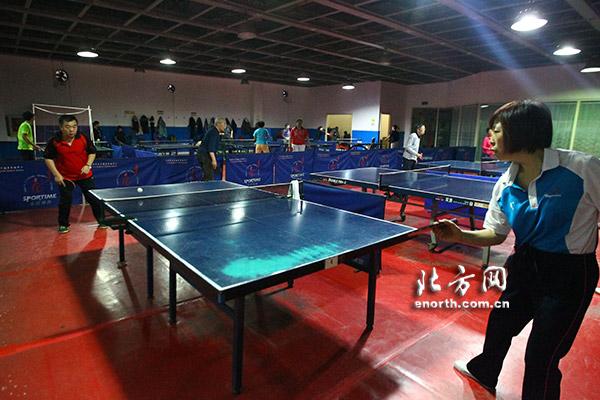 天津市全民健身活动中心:乒乓球馆